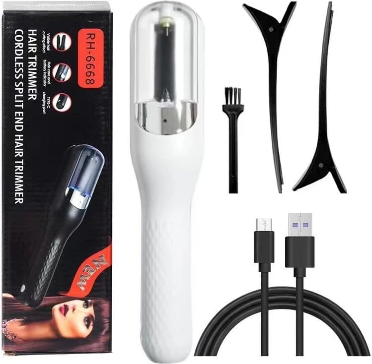 Makinë Për Heqjen E Flokeve Të Demtuara FANTASTY FASHION RH-6668 (Bardhë)