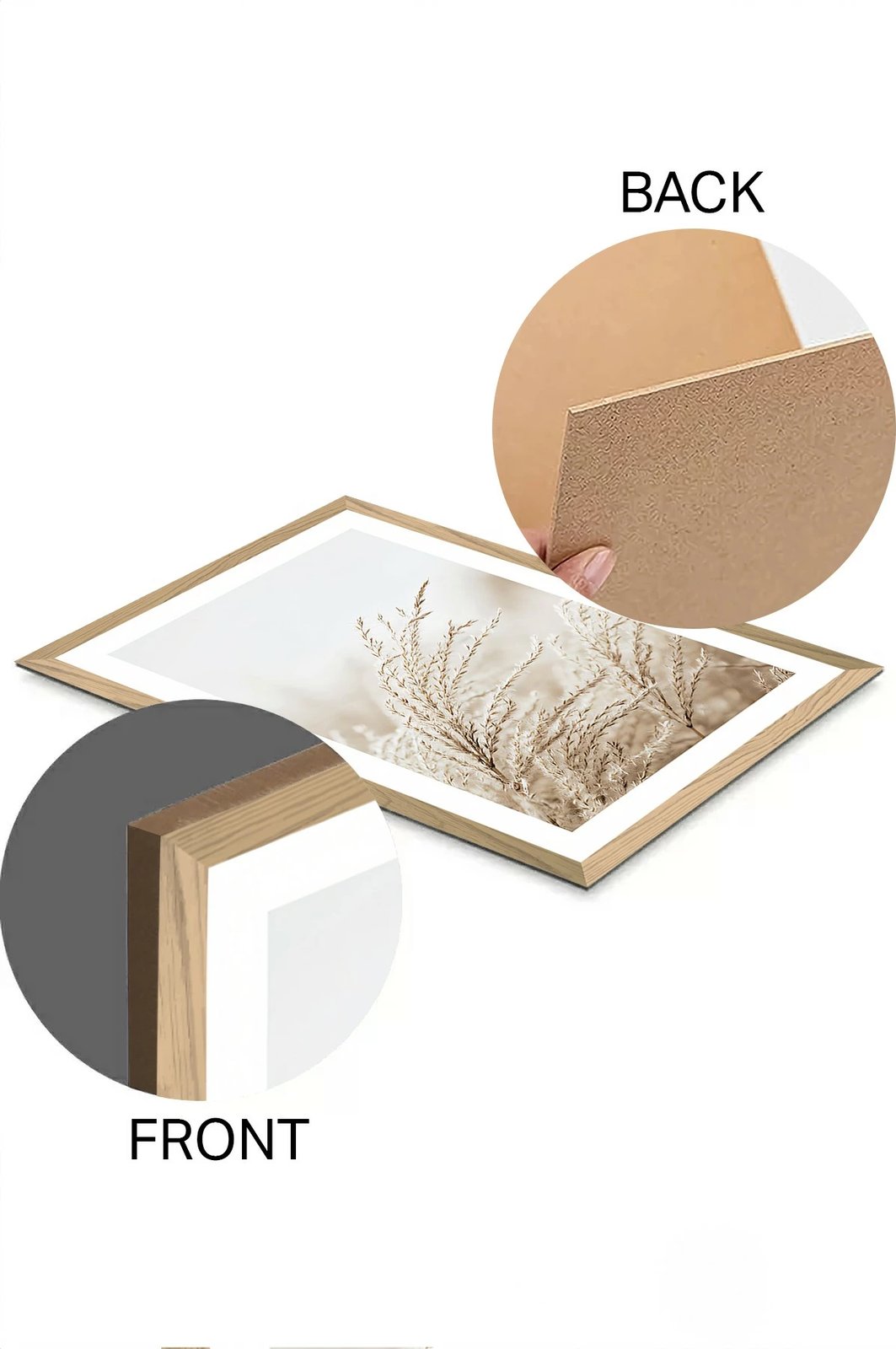 Pikturë dekorative për mur, Wallity, Tekhammdf110, shumëngjyrëshe, 33x48cm