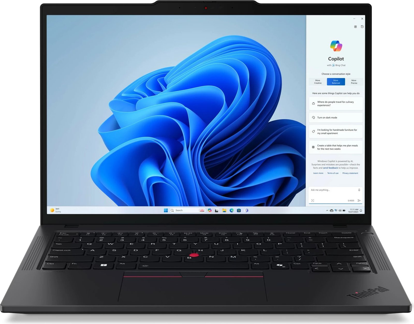 Laptop Lenovo ThinkPad T14, Intel Core Ultra 5, 16 GB RAM, 512 GB SSD, 14 inch, i zi