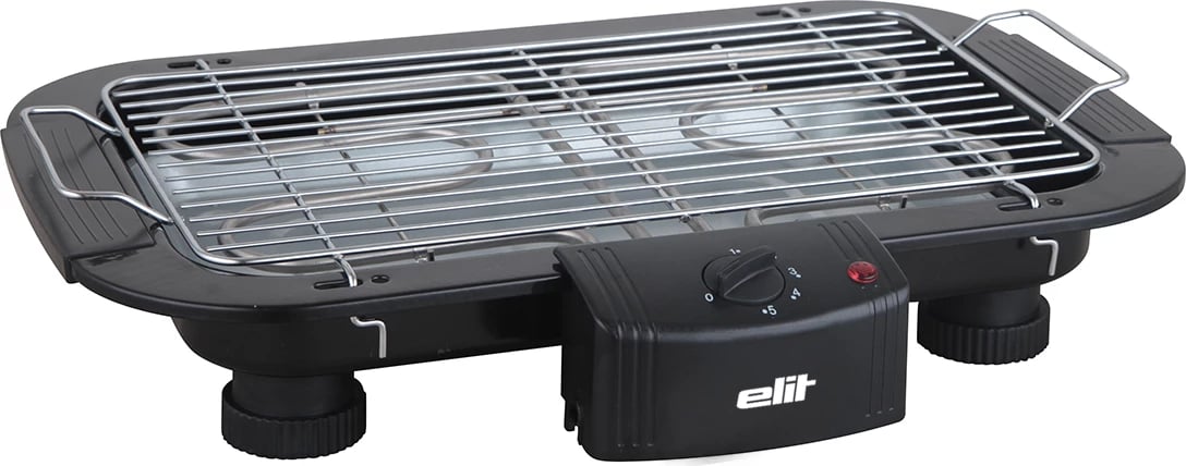 Grill elektrik, Elit, BQ-6200, 2000W, 38x22 cm, termostat automatik, lartësi rregullueshme