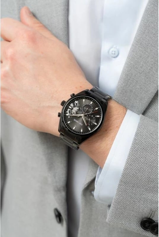 Orë dore për meshkuj Paul Lorens, e zezë