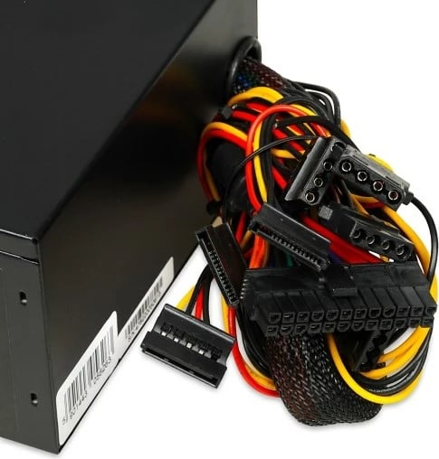 Furnizues energjie IBOX Aurora, 500W, 14cm, i bardhë