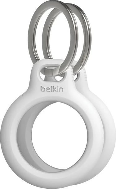 Mbajtës çelësash Belkin Secure Holder për AirTag, 2 copë, Bardhë