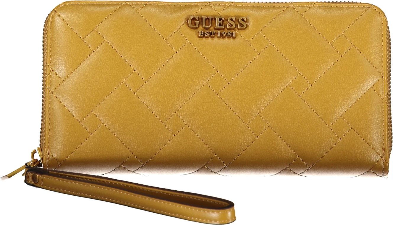 Portofol GUESS JEANS GRACELYNN SLG femra, i verdhë