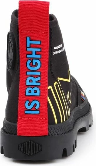 Atlete të larta për femra Palladium Pampa Dare Rew FWD W, të zeza