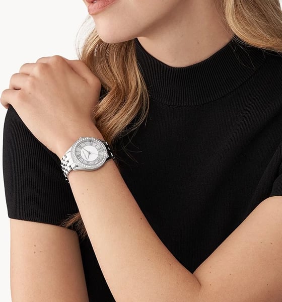 Orë dore MICHAEL KORS HARLOWE për femra, argjendi