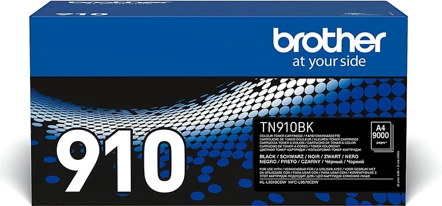 Toner Brother TN-910BK, 9000 faqe, e zezë, 1 copë