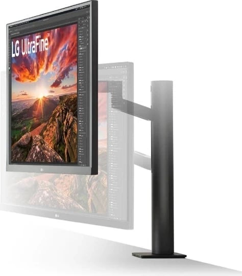 Monitor LG 27UN880P-B, 27", IPS, 4K, 60 Hz, USB-C, HDR, Głośniki 5 W, Pivot, i zi