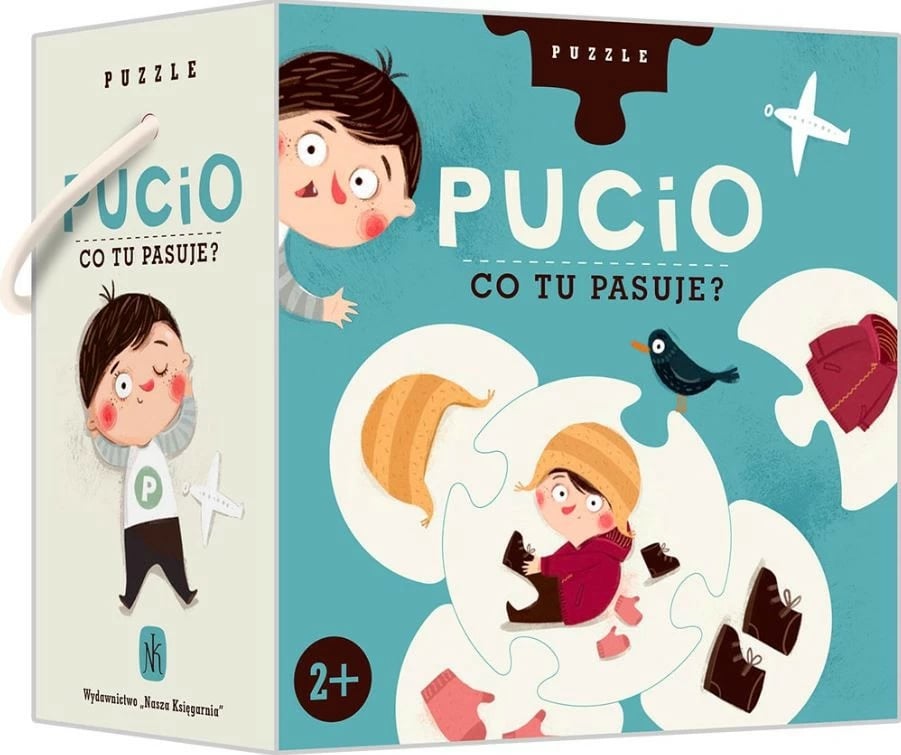 Puzzle Pucio Nasza księgarnia 79892, 25 pjesë, për fëmijë, shumëngjyrëshe