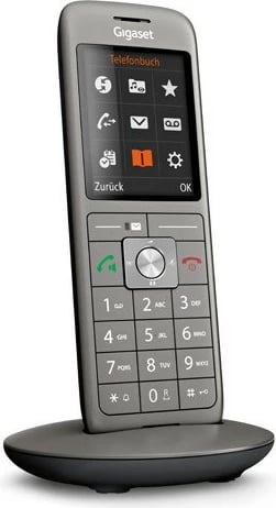 Telefon DECT Gigaset CL660HX, Speakerphone, 400 kontakte, SMS, Gri