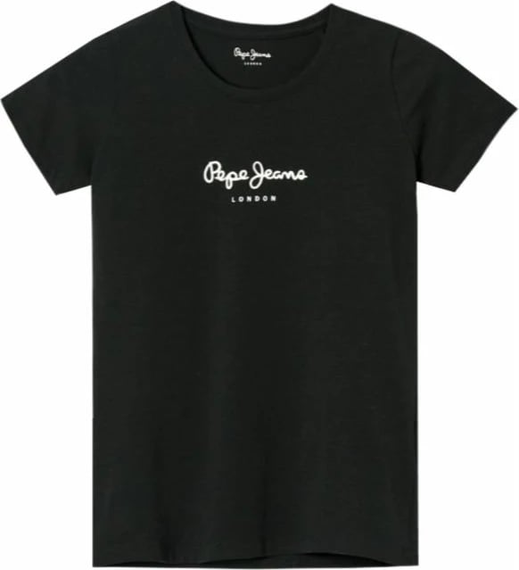 Maicë për femra Pepe Jeans, modeli New Virginia SS, e zezë