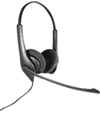 Kufje AGFEO Headset 1500 Duo, me kabllo, mikrofon boom, anulim zhurme, e zezë