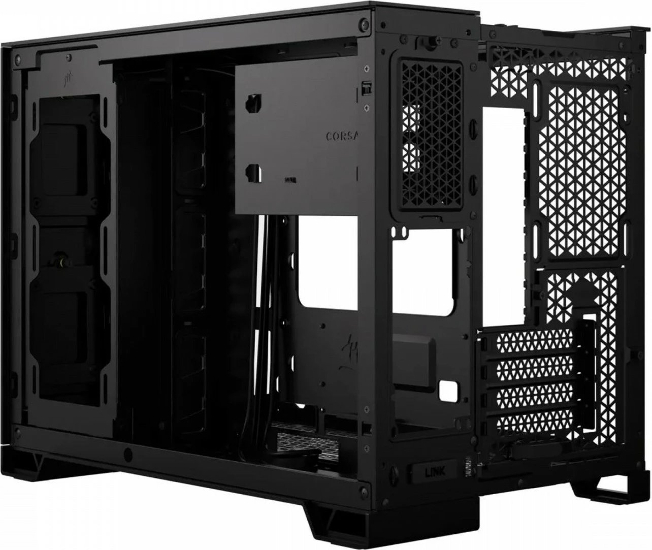 Kasë Corsair 2500D TG, Midi Tower, mATX/mITX, e zezë