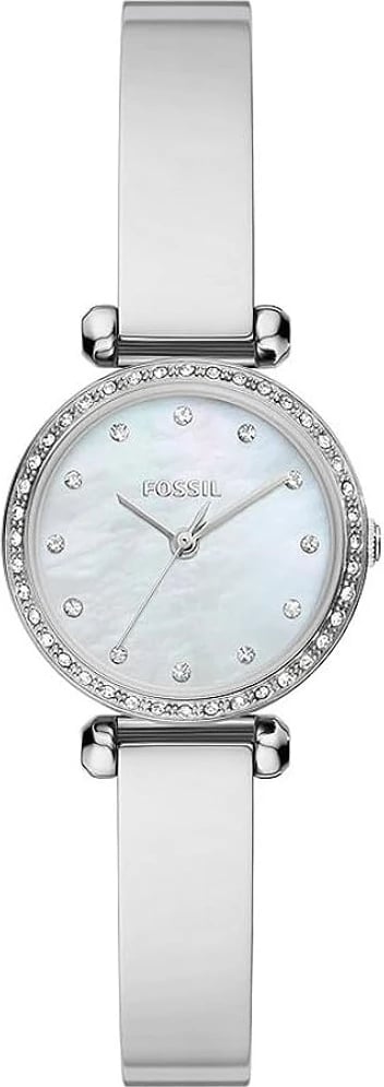Orë dore FOSSIL TILLIE MINI për femra, argjend