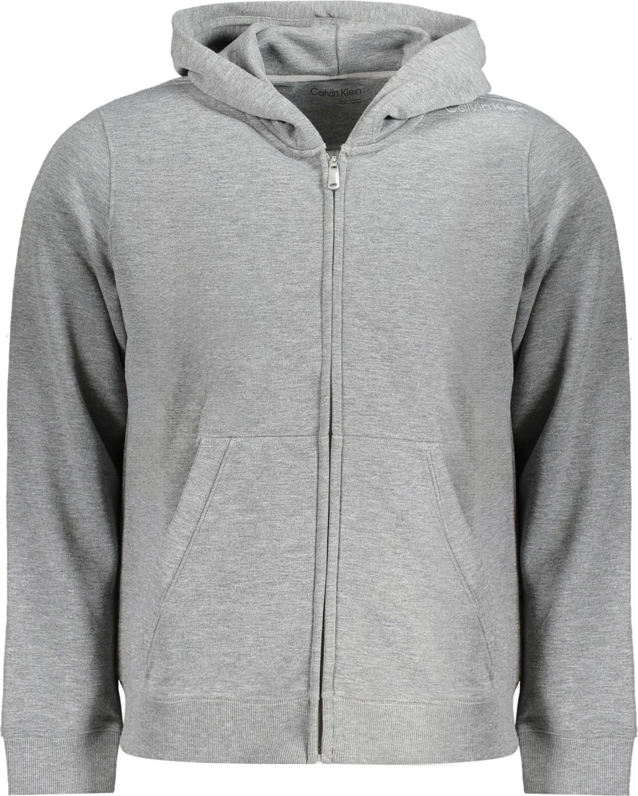 Duks për meshkuj Calvin Klein me zip, gri