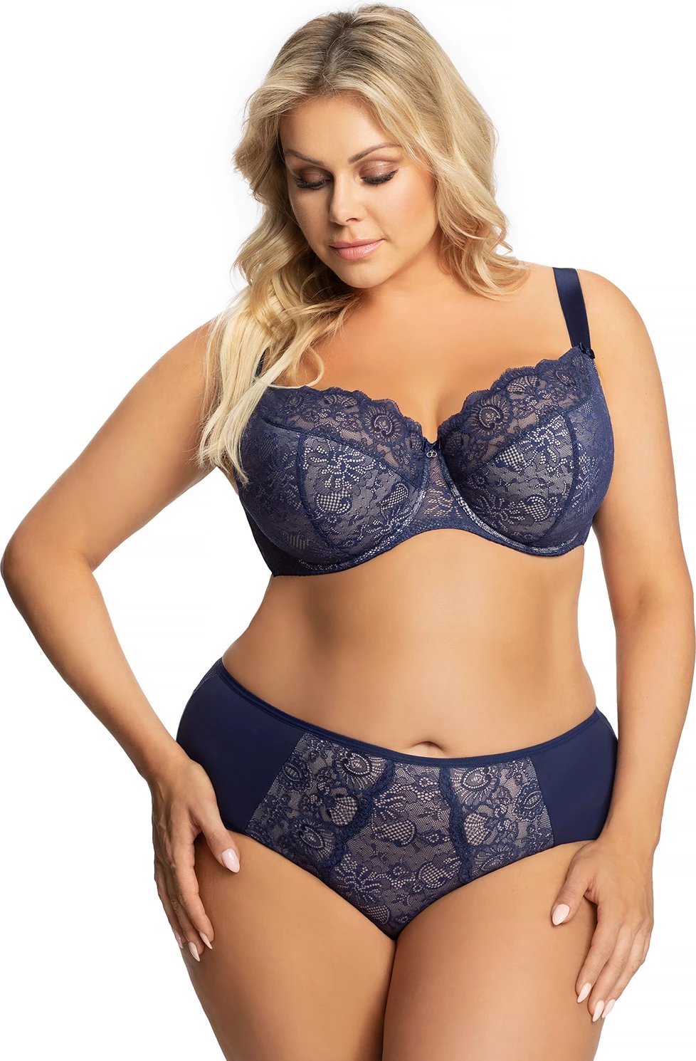 Sutjenë për femra Gorsenia Lingerie 172152, blu e errët
