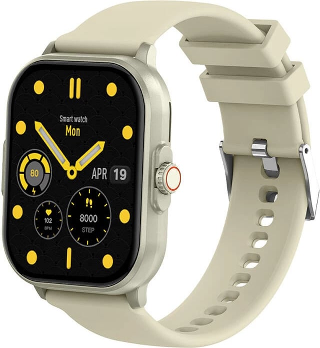 Smartwatch Colmi C63, 2.01", Bluetooth, IP68, Verdhë