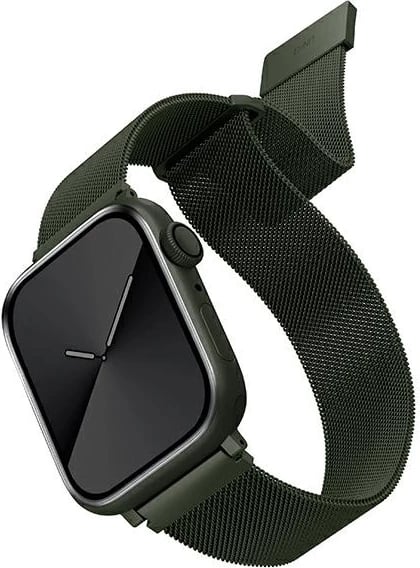 Rrip çeliku inox për Apple Watch UNIQ Dante, 42/44/45mm, i gjelbër