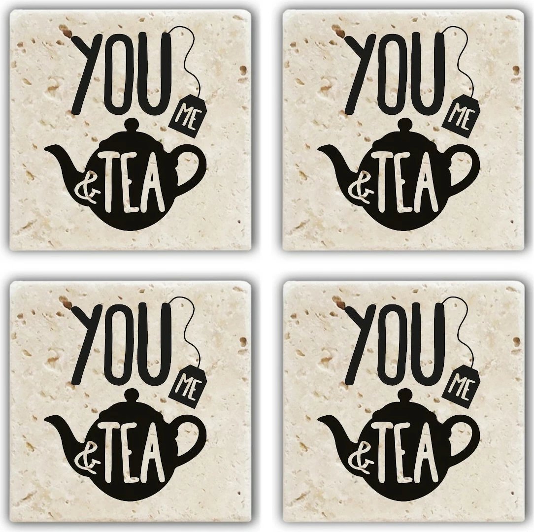 Nënkupa qelqi prej guri natyral, shumëngjyrëshe, set 4 copë, Hermia, TBA7436502934971