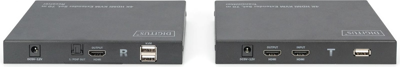 HDMI KVM Extender set Digitus DS-55513, 4K/60Hz, 70m, i zi