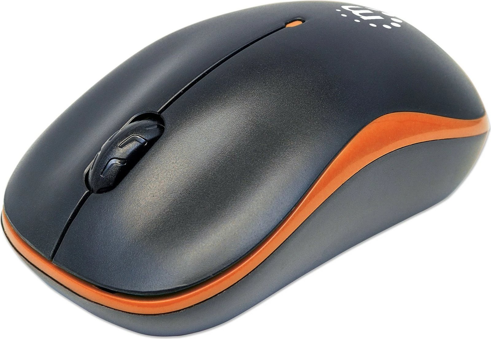 Maus wireless MANHATTAN Success, optik, 1000dpi, portokalli