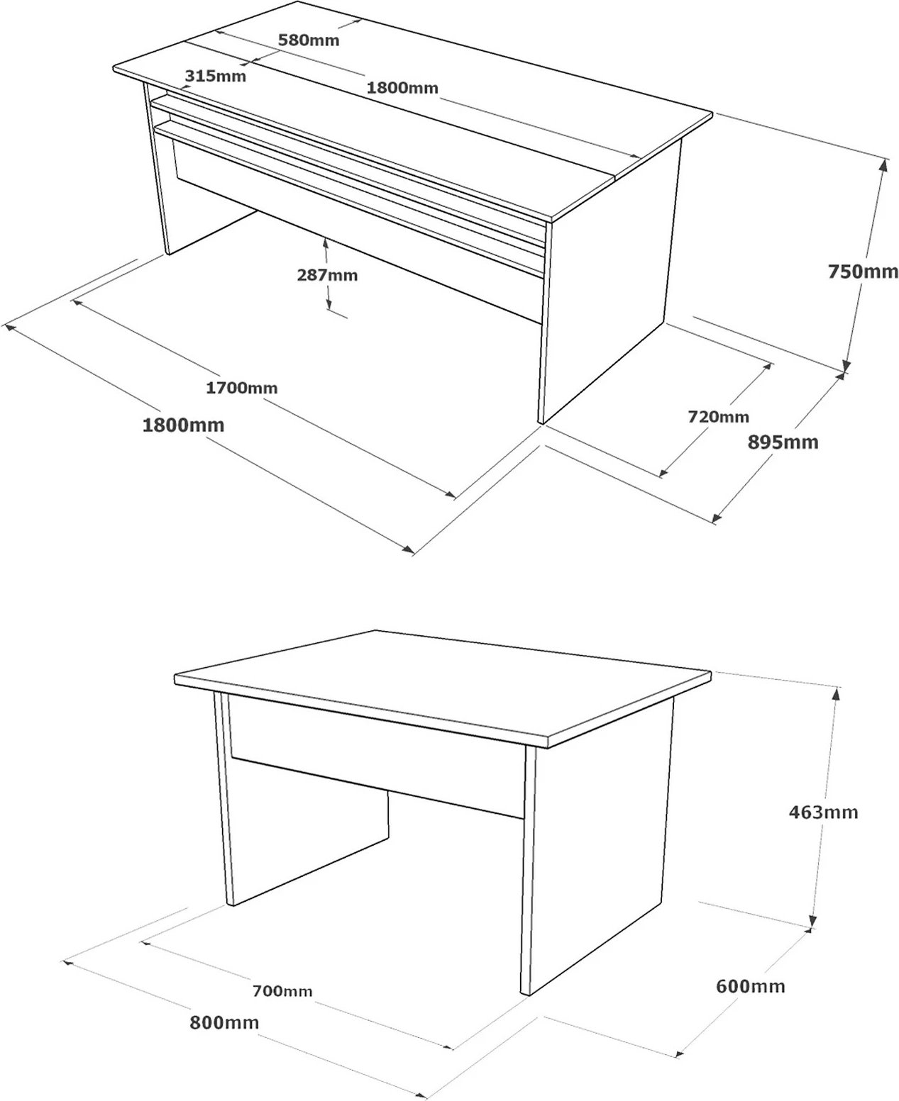 Set mobiljesh për zyre Hanah Home, Vs6-Cga