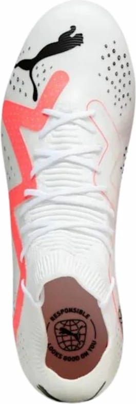 Këpucë futbolli Puma Future Match FG/AG për meshkuj, të bardha