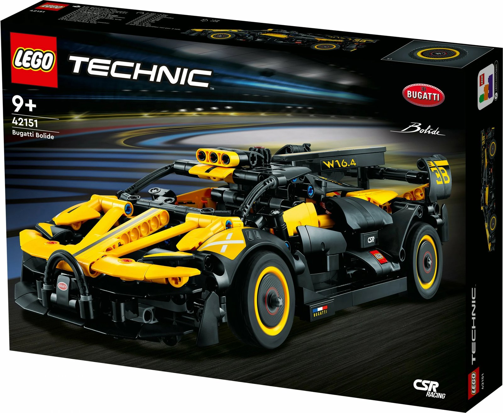Set ndërtimi LEGO Technic Bugatti Bolide, 905 pjesë, plastikë, shumëngjyrësh Set ndërtimi LEGO Technic Bugatti Bolide, 905 pjesë, plastikë, shumëngjyrësh