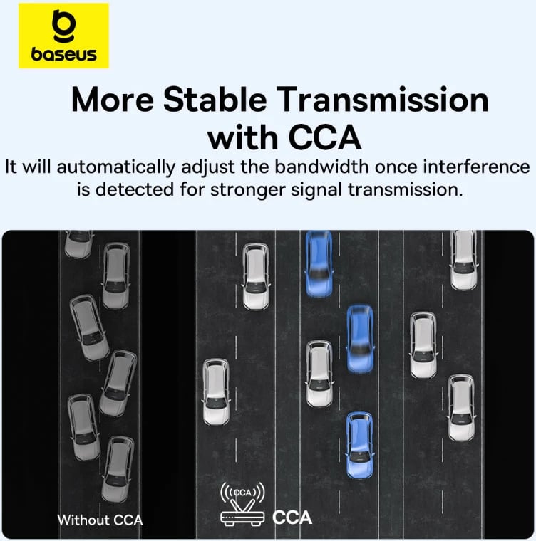 Kartelë rrjeti USB Baseus BS-OH172, 300Mb/s, me antenë të jashtme, e zezë Kartelë rrjeti USB Baseus BS-OH172, 300Mb/s, me antenë të jashtme, e zezë