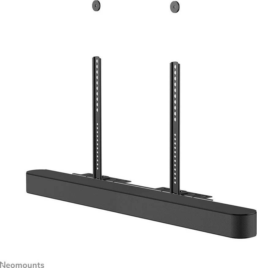 Mbajtës universal videobar/soundbar Neomounts AWL29-750BL1, çelik, 10 kg, i zi