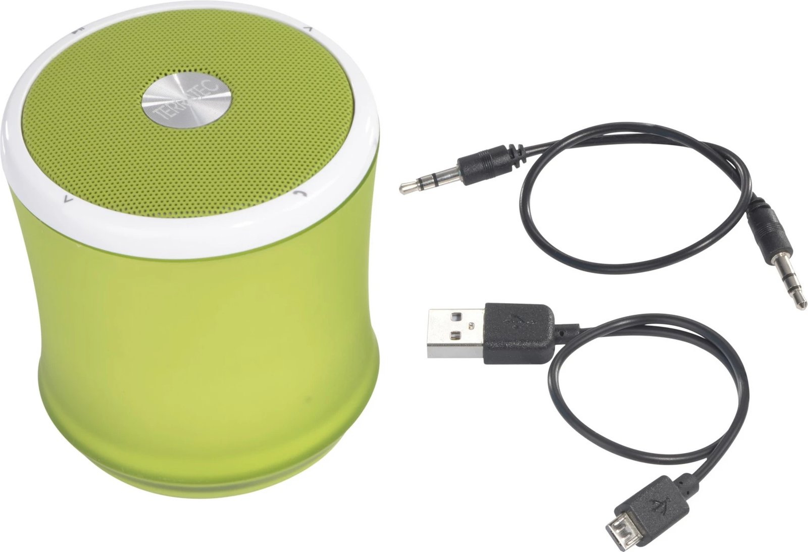 Boks portabil TerraTec 145357, Bluetooth, 2.2W, 500mAh, i gjelbër
