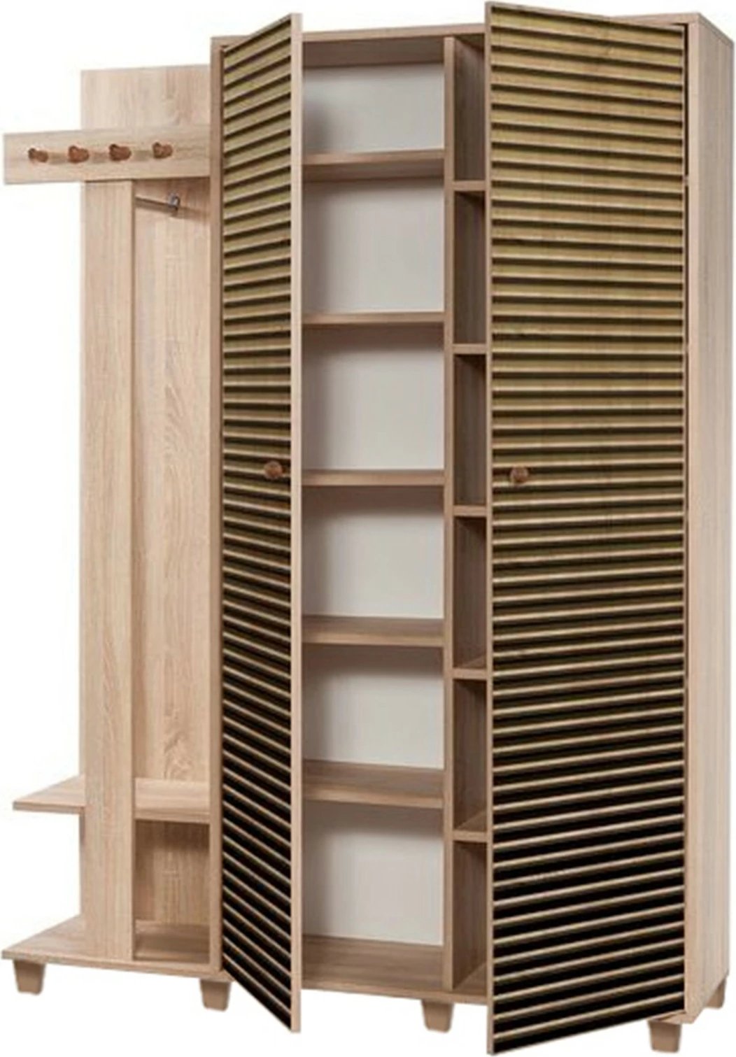 Stendë korridori Skye Decor, Garmanto 135-220, ngjyrë lisi Sonoma