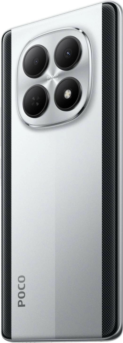 Celular Xiaomi POCO M8 5G 8/256GB argjendtë