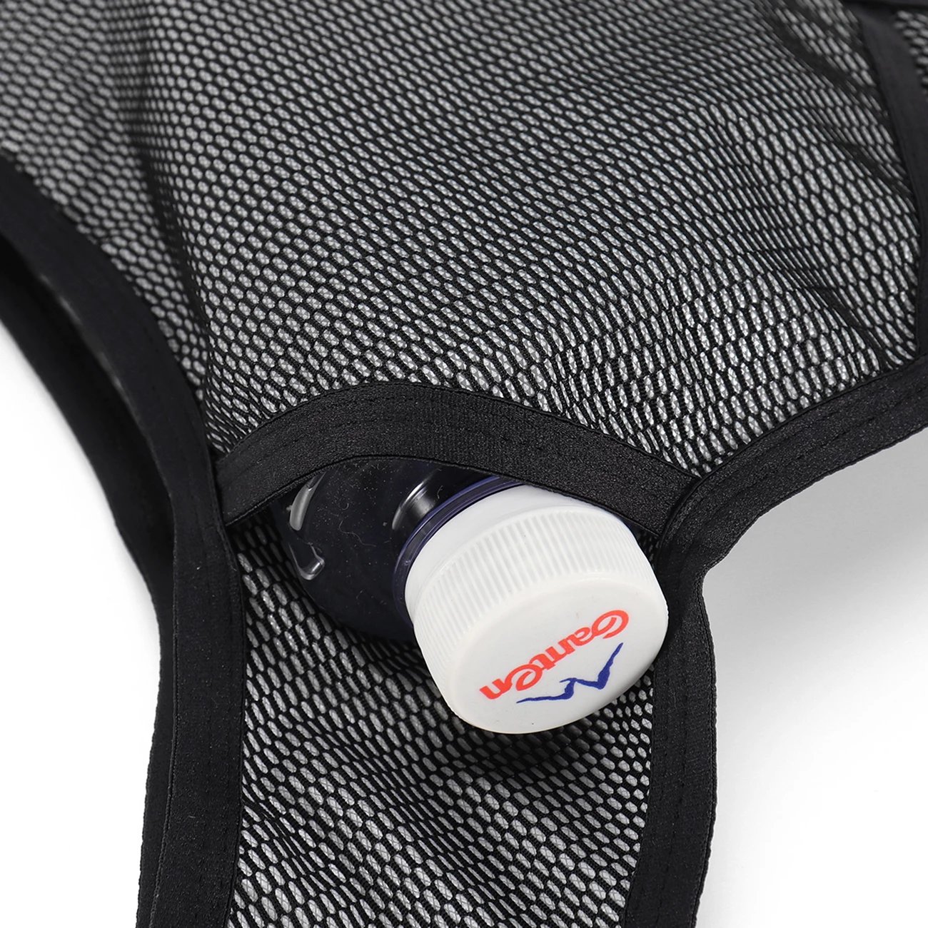 Jelek reflektues sportiv Wozinsky WKDB1, poliestër, 150g, i zi