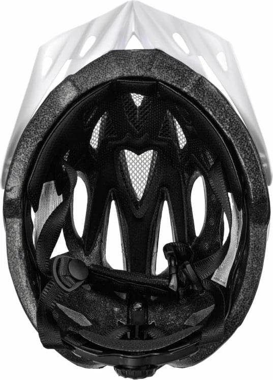 Helmetë biçiklete Meteor, uniseks, të bardhë