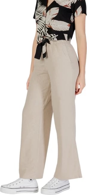 Pantallona femra Only, beige