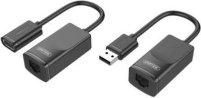 Kabllo zgjatuese USB Unitek Y-UE01001, 60m, e zezë