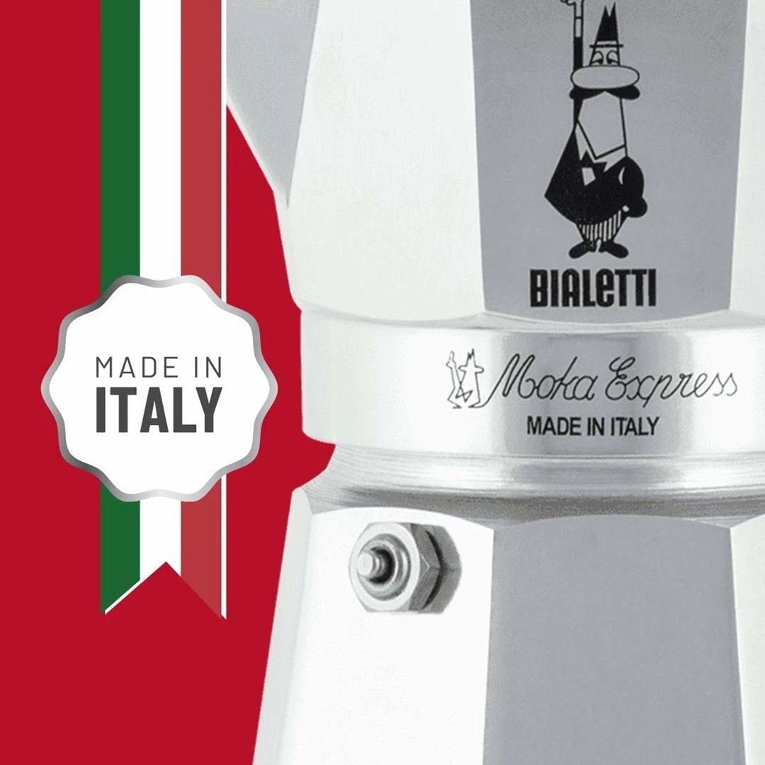 Kafjezja Bialetti Moka Express, 0.3 L, Alumin