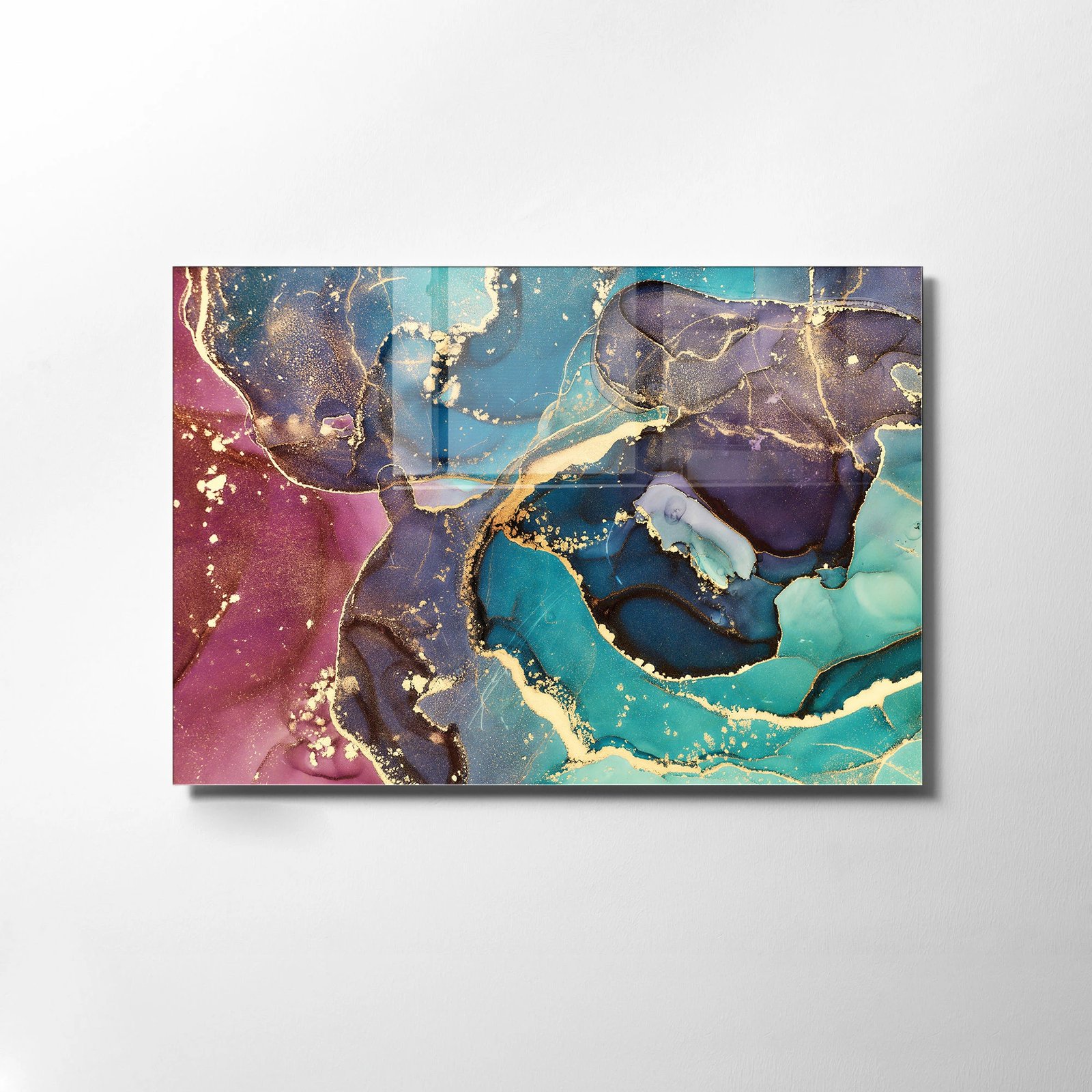 Pikturë dekorative prej xhami të temperuar, shumëngjyrëshe, Wallity 2077, 50x70cm