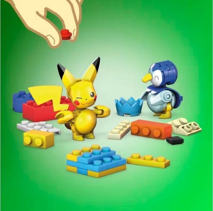 Kalendar advent Mega Bloks Mega Construx Pokemon GYG99, 225 pjesë, plastikë, set me figura