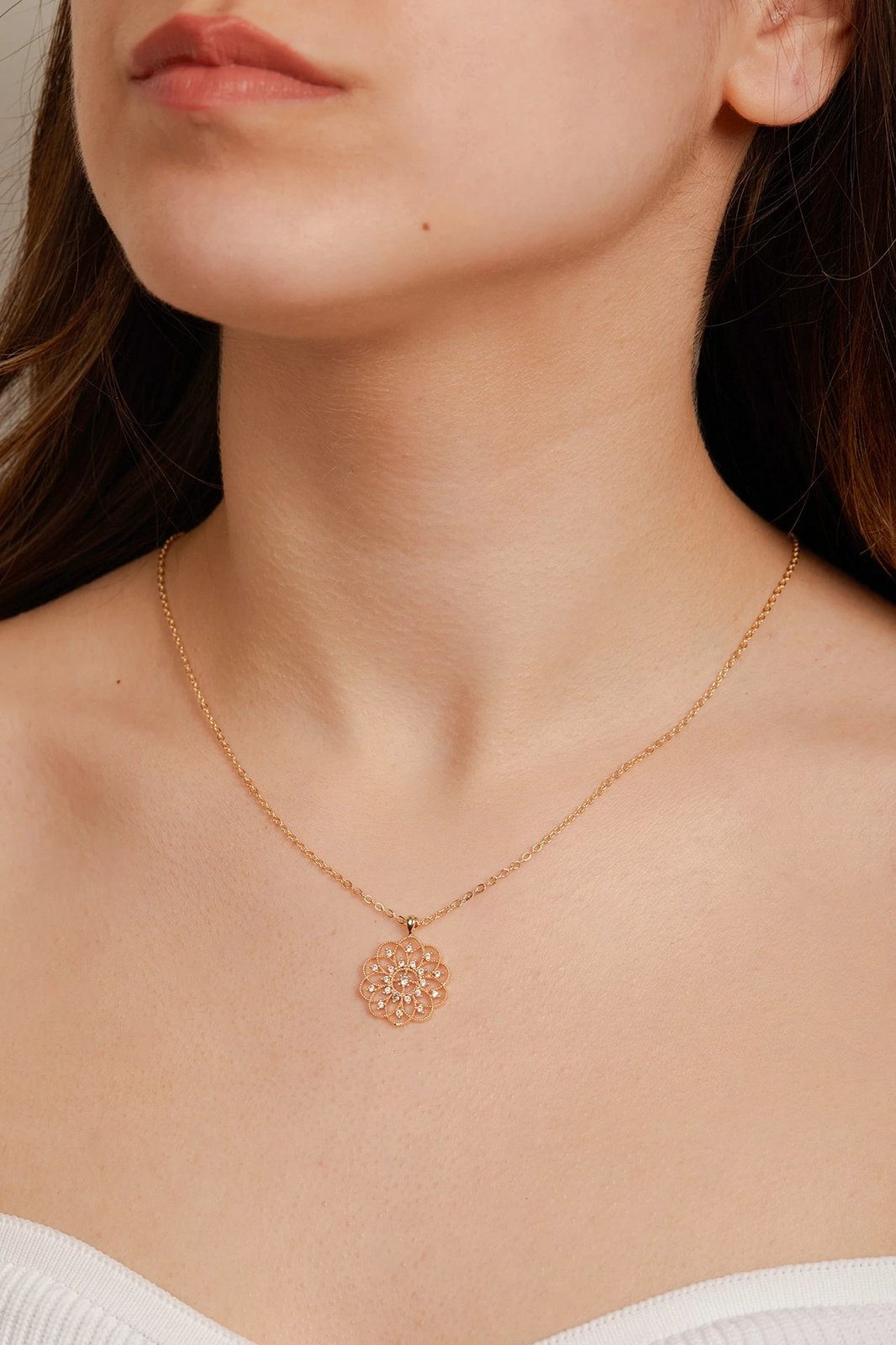 Varëse metalike ngjyrë ari, Elika, ELKGC68366