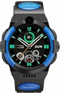 SmartWatch GARETT KIDS CLOUD 4G BLUE (Waterproof IP67, Touch, Camera)