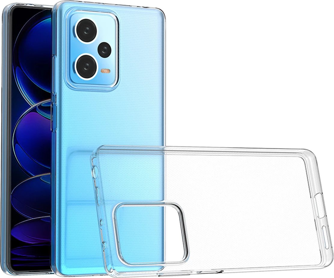 Mbështjellës Hurtel Ultra Clear 0.5mm për Xiaomi Redmi Note 12 Pro+, Transparent