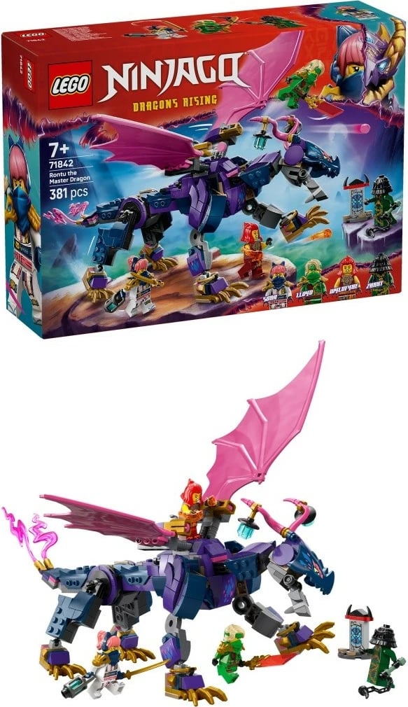 Set LEGO Ninjago Dragon Master Rontu 71842, 381 pjesë