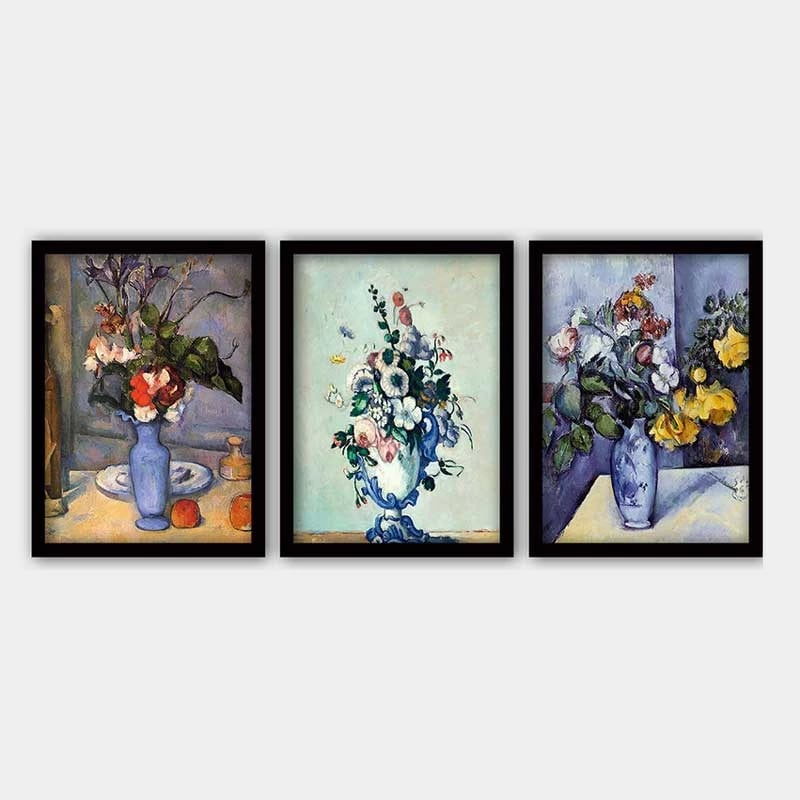 Pikturë dekorative me kornizë (3 copë), Wallity, 3SC_UN3830991_3545