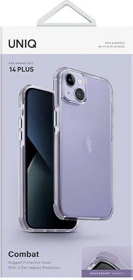 Mbështjellës UNIQ Combat për iPhone 14 Plus, Violet