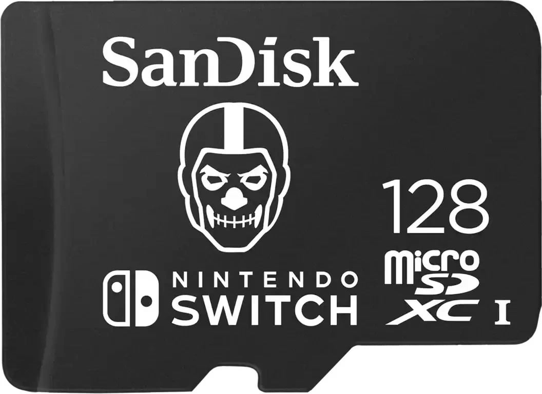 Kartelë memorie Sandisk Fortnite microSDXC 128GB, UHS-I, e zezë