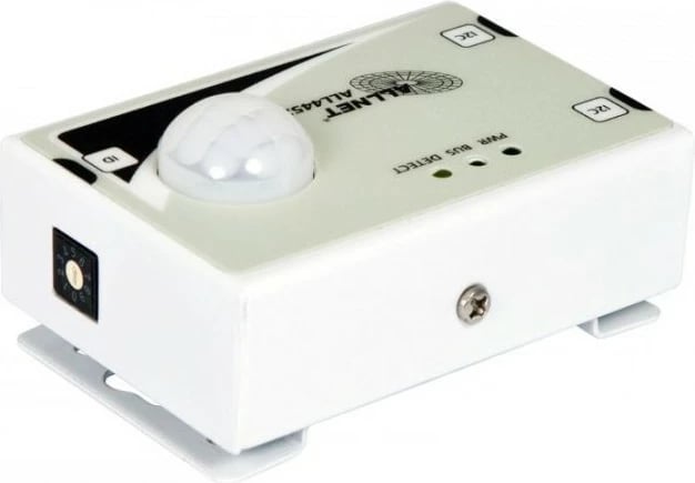 Sensor lëvizjesh ALLNET ALL4452, PIR, me kabllo, 8 m, i bardhë, 92°, metal