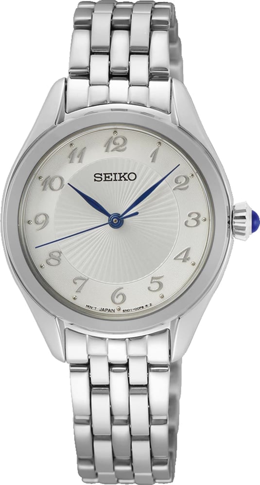 Orë dore SEIKO SUR379P1 për femra, argjend
