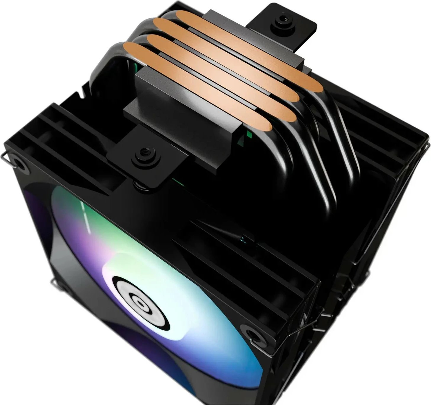 Kasë ftohëse Enermax ETS-T41D, 2x120mm, ARGB, e zezë